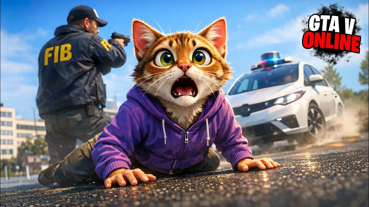 😈 NOWE MISJE AVI! 🤖🚨 Sztuczna Inteligencja ATAKUJE w GTA V Online! | Ucieczka z FIB!