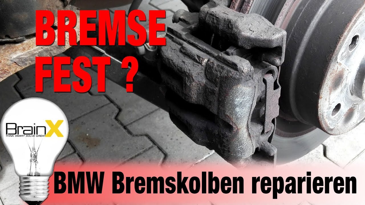 Bremse Fest Bremssattel klemmt? Hier die Reparatur BMW 1er E87