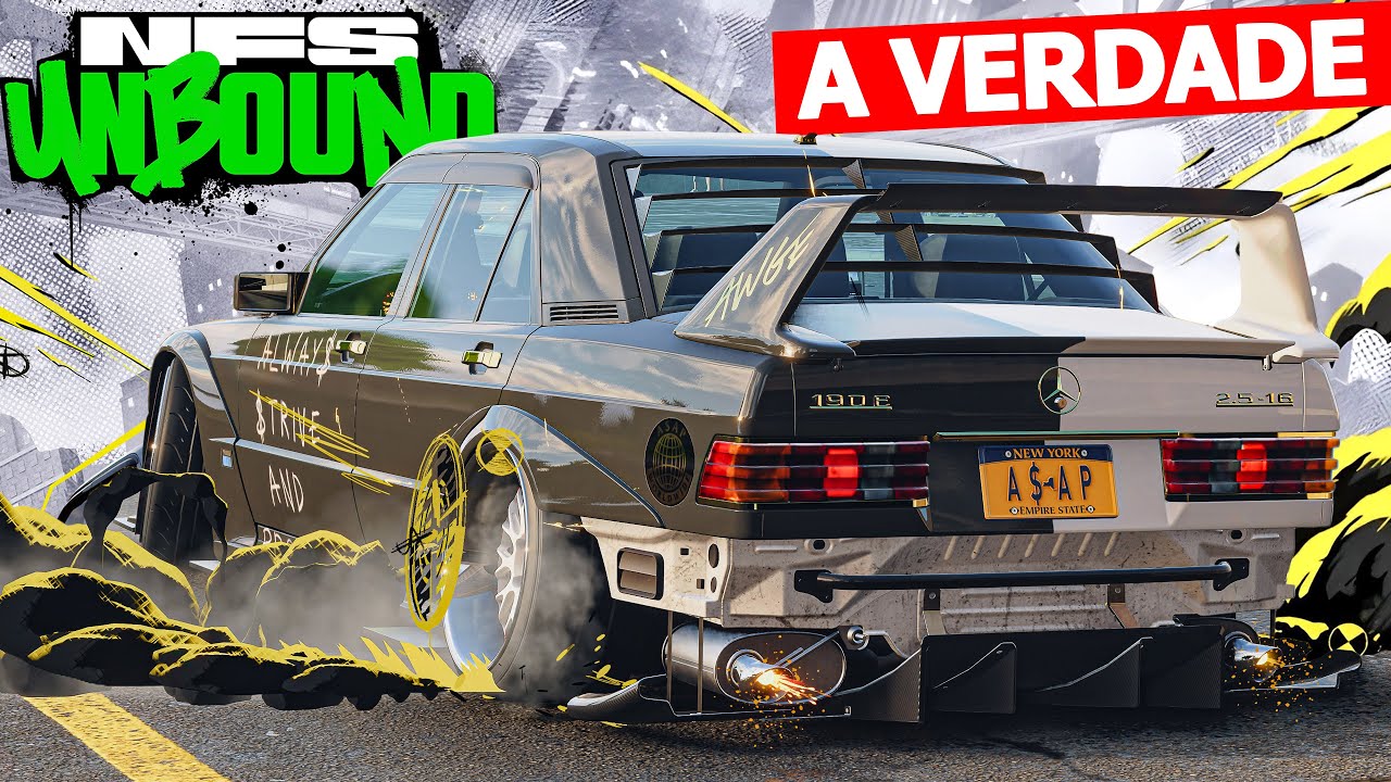 VALE A PENA JOGAR NEED FOR SPEED UNBOUND? (MINHA OPINIÃO SINCERA)