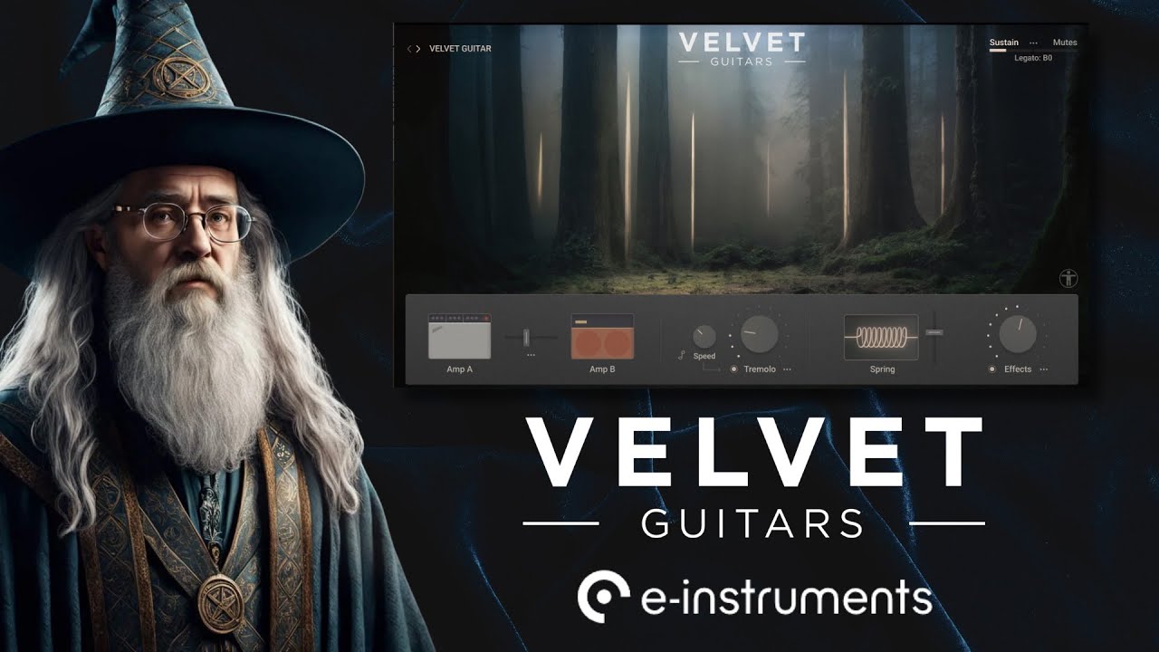 Velvet Guitars от eInstruments — более мягкая сторона кинематографического звучания гитар!