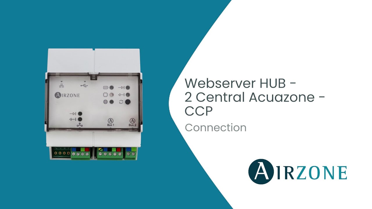 Webserver HUB - 2 Central Acuazone - CCP - Connection
