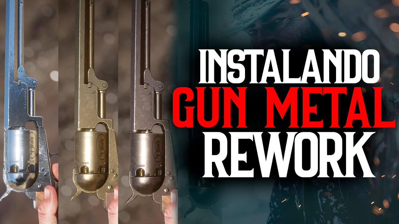 Como Instalar o Gun Metal Rework no RDR2 - Passo a Passo
