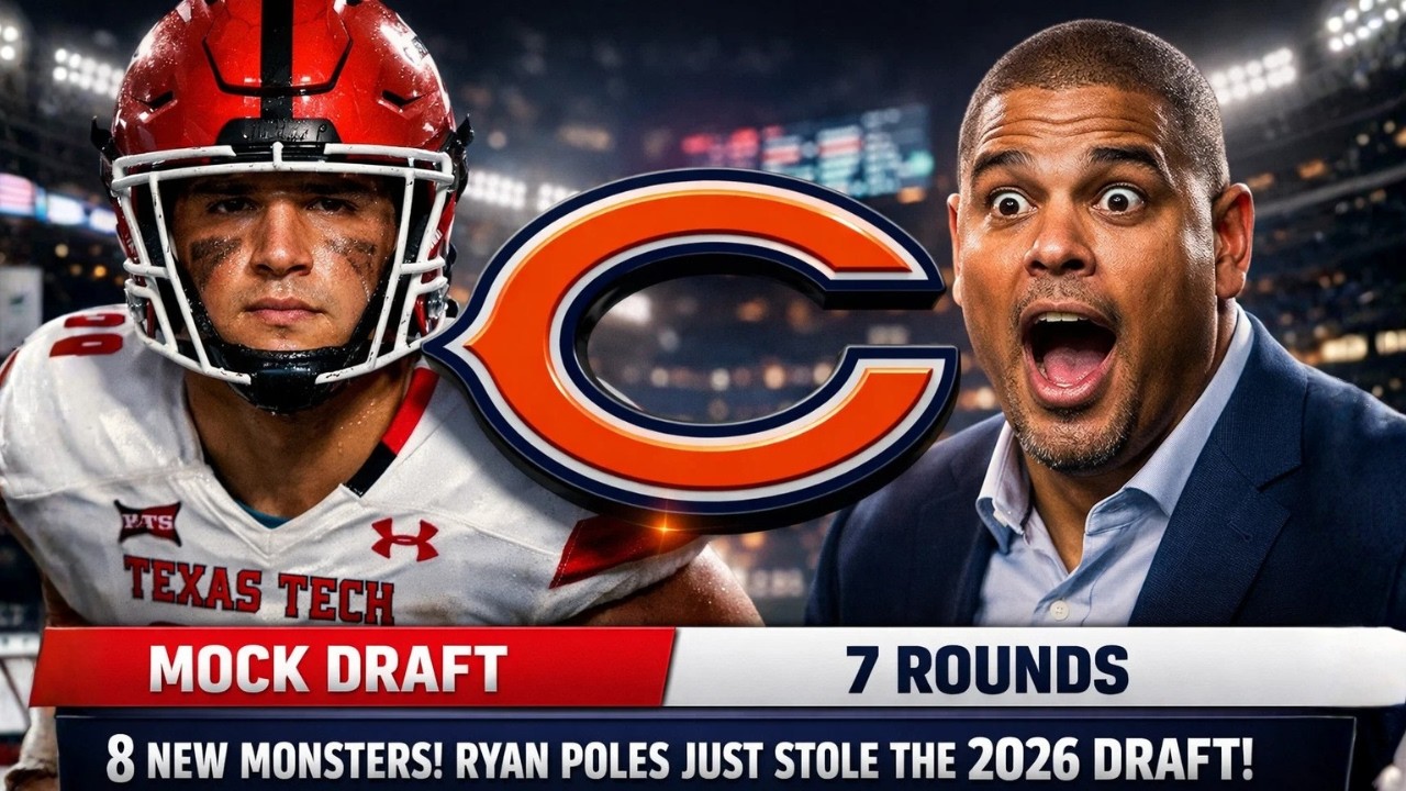This TRIPLE TRADE Just Changed The Bears Forever! (Full 7-Round Mock)