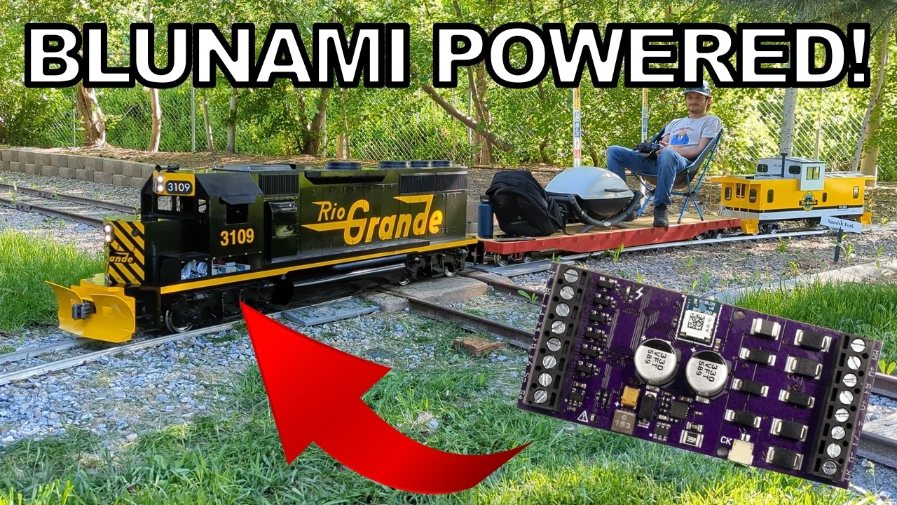 Using a G Scale Decoder to Power a HUGE Model Train!