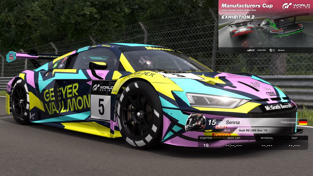 Gran Turismo 7 | World Series 2025 - Exhibition 2 | Manufacturers Cup - Round 4 | Onboard | Test