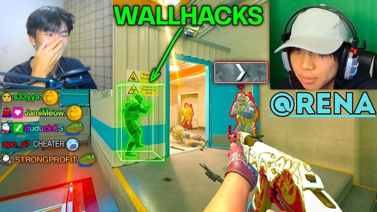 WARCRAFT+WALLHACK RENA vs. ​5 PLAYERS (1v5)
