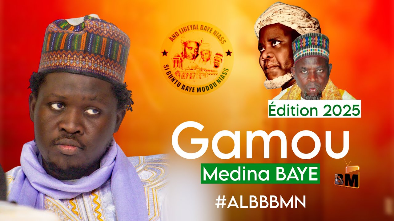 Gamou 2025 Ziar rawdou Mame El hadji Abdoulaye, Baye Modou Niass et Mame Astou Diankha