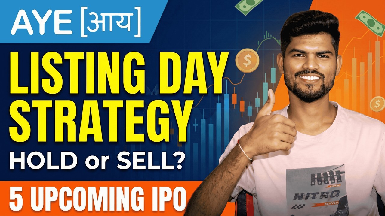 AYE FINANCE LISTING STRATEGY 🔥 | Hold or Sell? | Fresh Entry?  | 5 Upcoming IPO