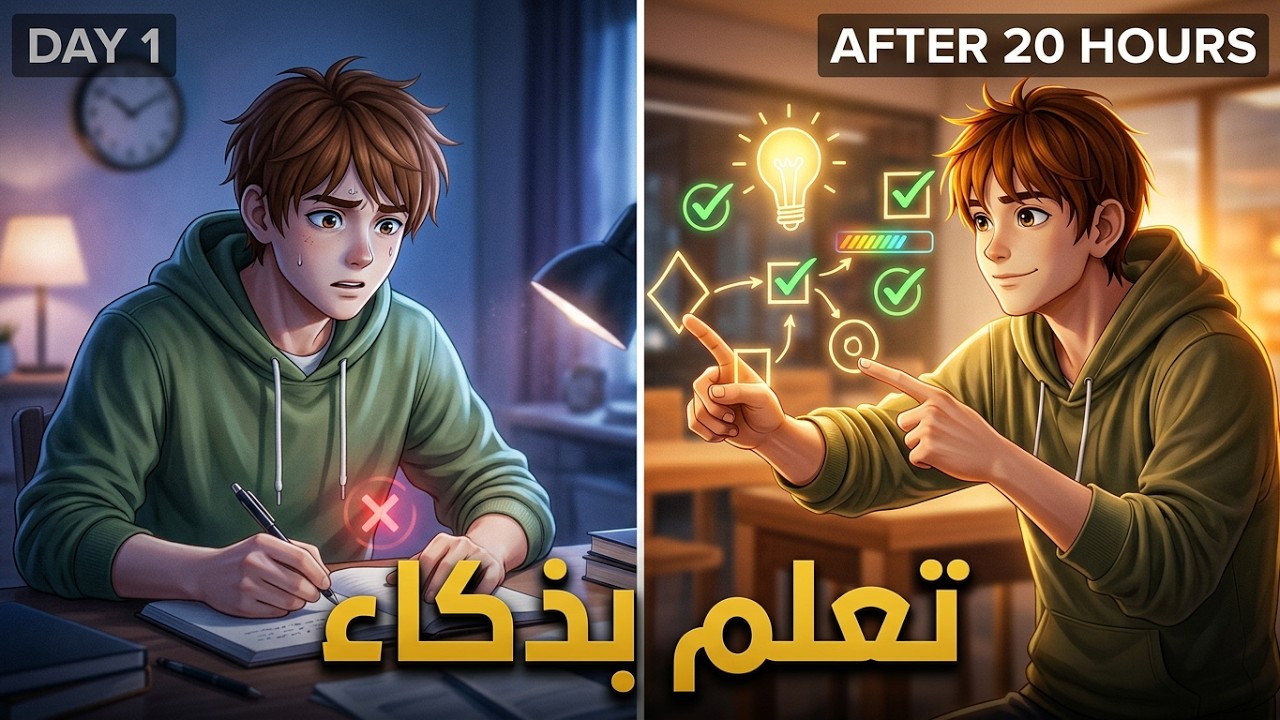 ابدأ في تعلم المهارة التي تحب ! 10 نقاط أساسية للتعلم بدكاء و بسرعة.