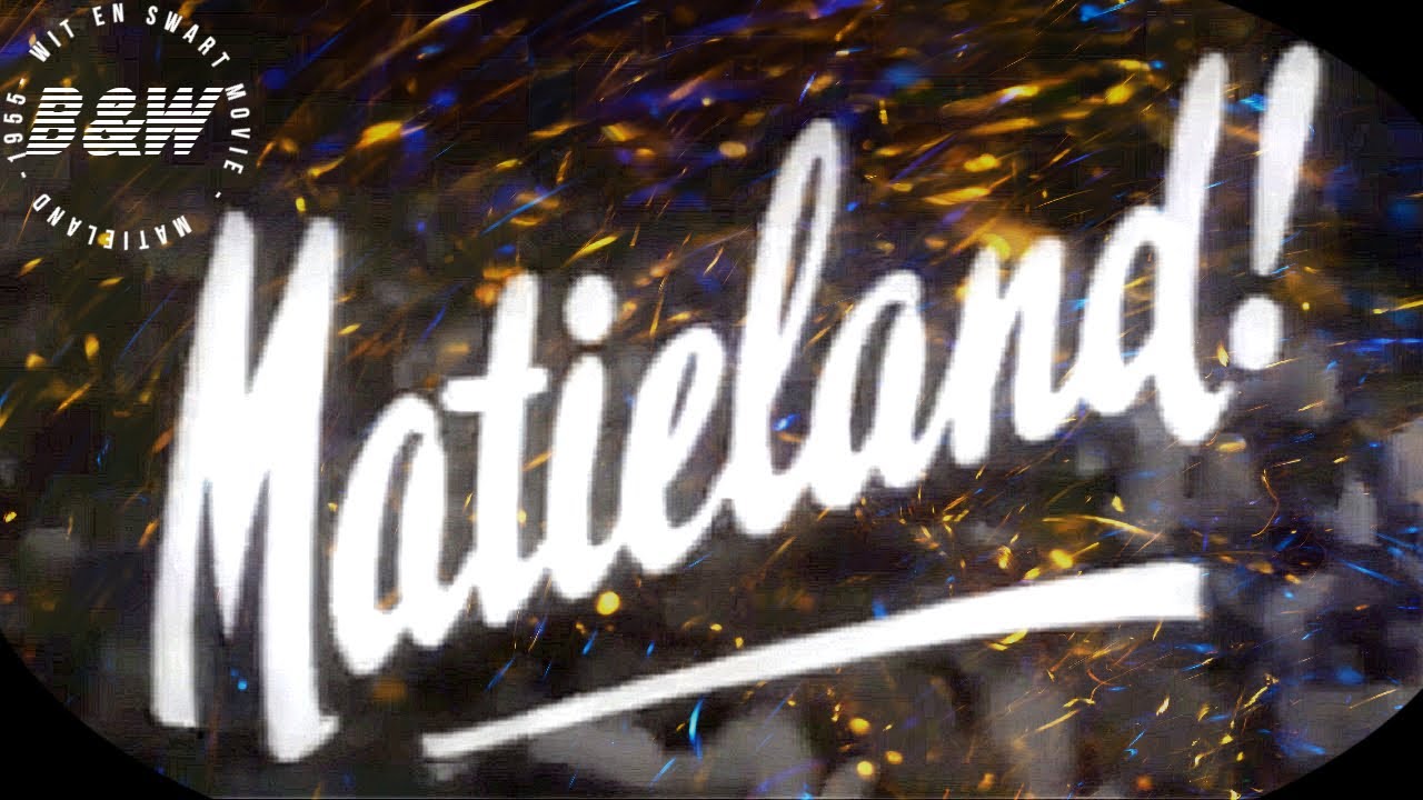 Matieland - 1955 Wit En Swart Fliek Movie