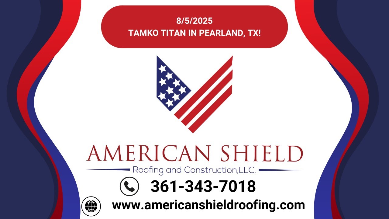 Tamko Titan Class 3 impact rated shingles in Pearland, Texas!! @TAMKOBuildingProducts