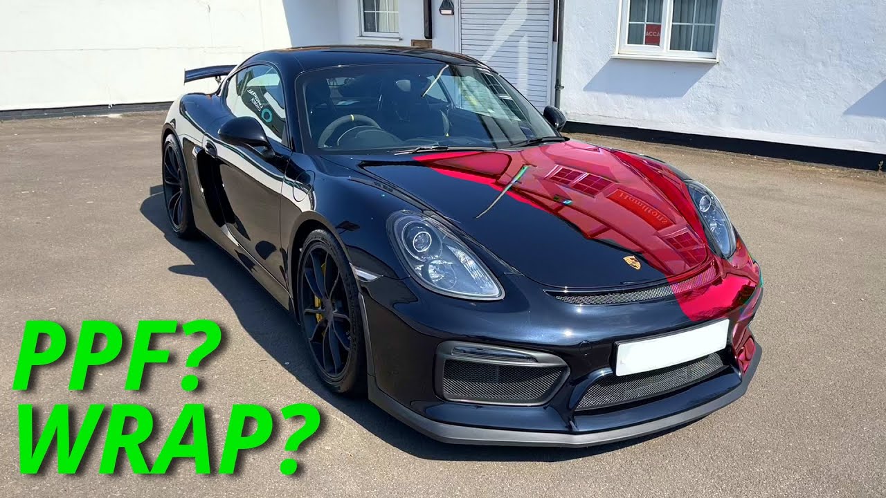 WRAP OR PPF? | Porsche Cayman GT4