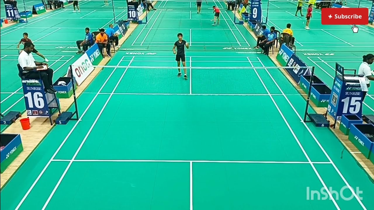 All India Badminton U17 Ranking@Goa || Hamsini Vs Nakshatra || set 1 ||