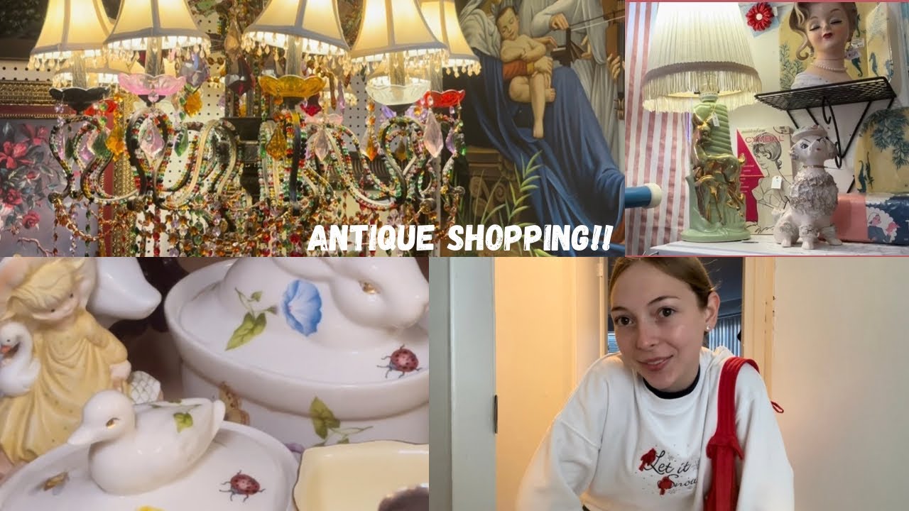 Go to the antique store with me!!