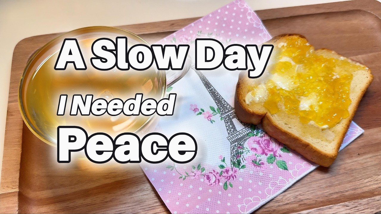 Cozy Rainy Morning Routine | Baking, Apple Cinnamon Tea & Simple Home Cooking