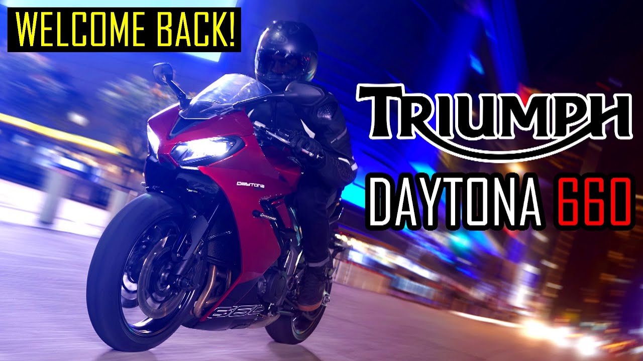 TRIUMPH DAYTONA 660, IL RITORNO DI UN GRANDE NOME! [ENGLISH SUBTITLES]