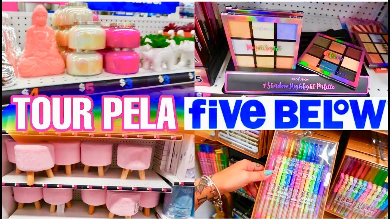 TOUR PELA FIVE BELOW: TUDO MENOS DE 5 DÓLARES