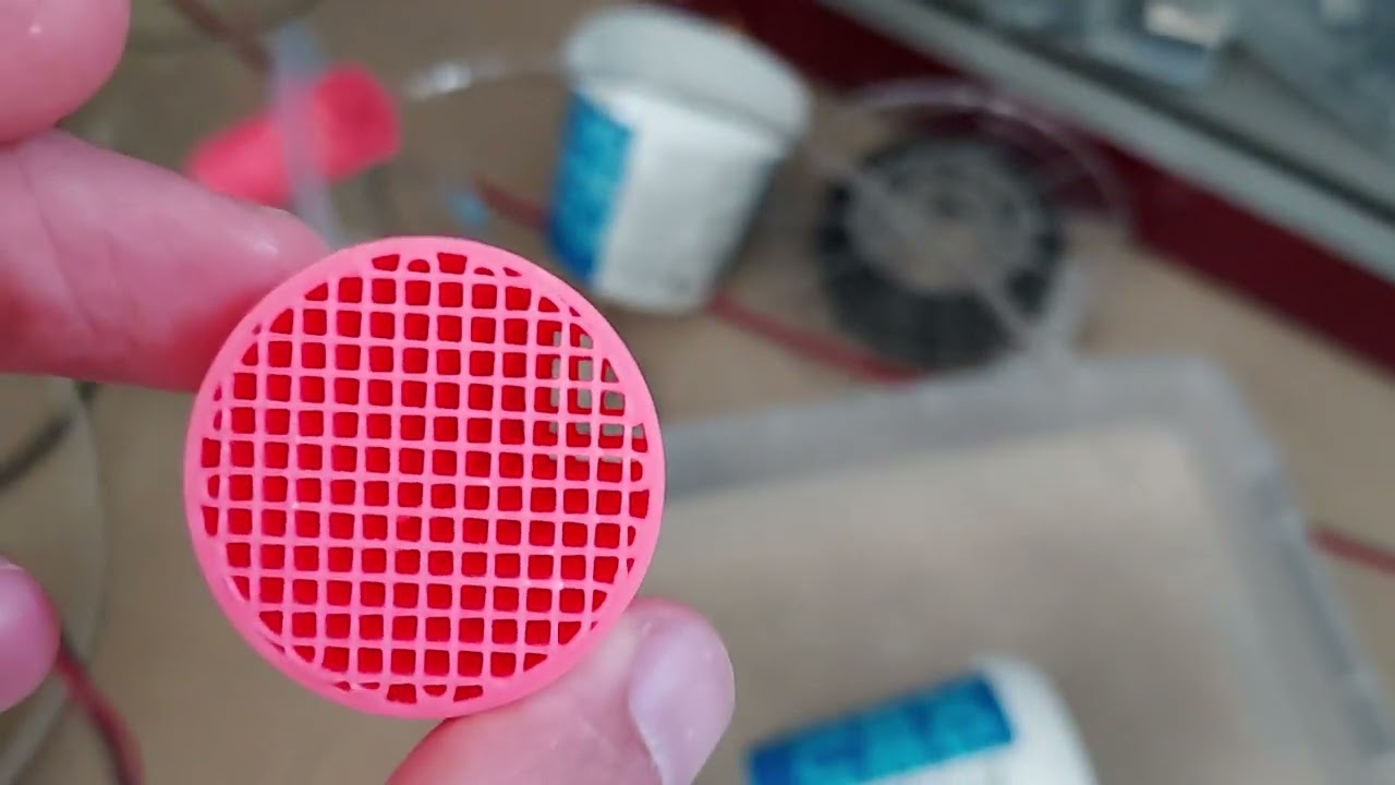 3D printed laminar flow nozzle for very stable water jet output
