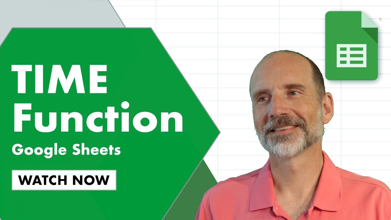 Как использовать функцию ВРЕМЯ в Google Таблицах