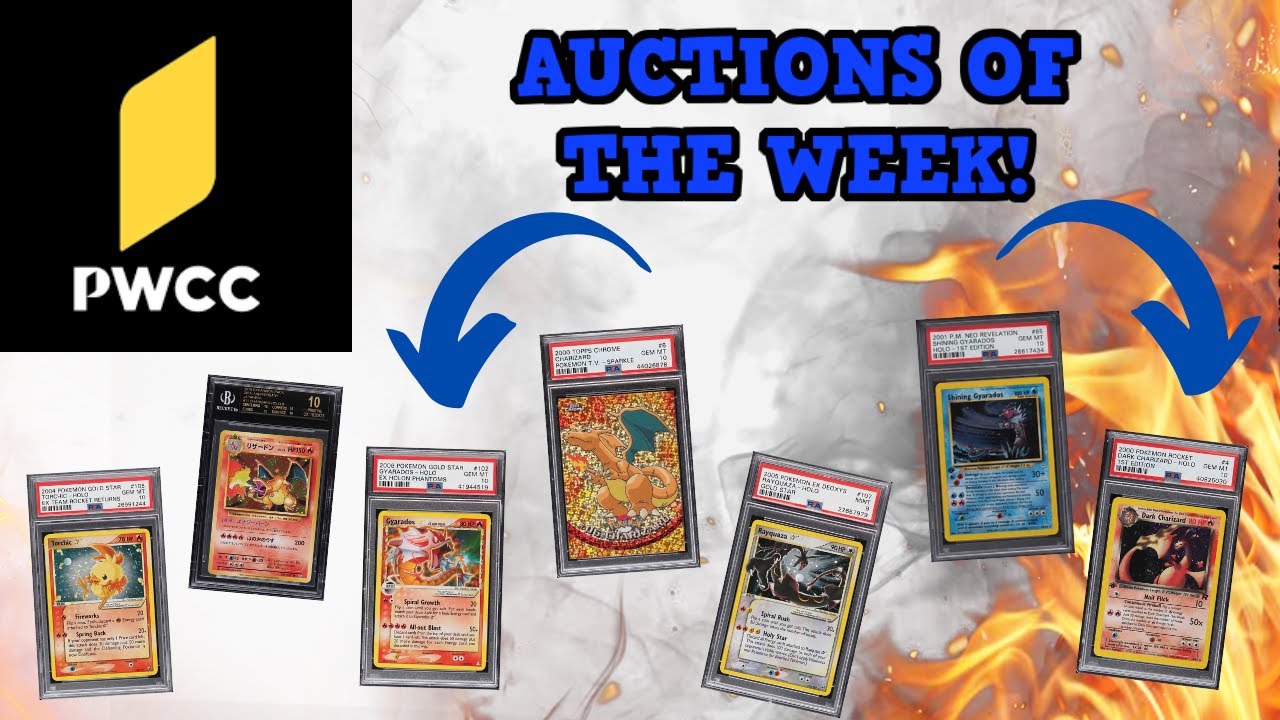Pokemon Card Auctions Of The Week! PWCC Edition!