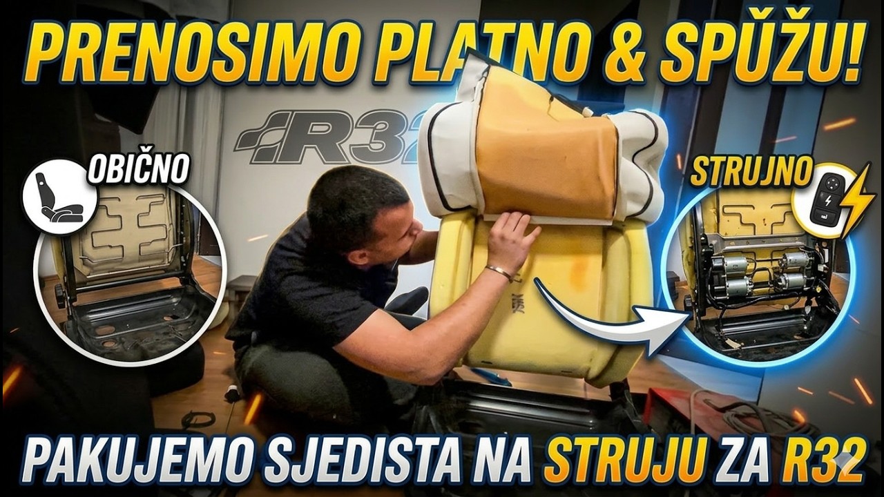 PAKUJEM  STRUJU NA SJEDISTA ZA R32 !