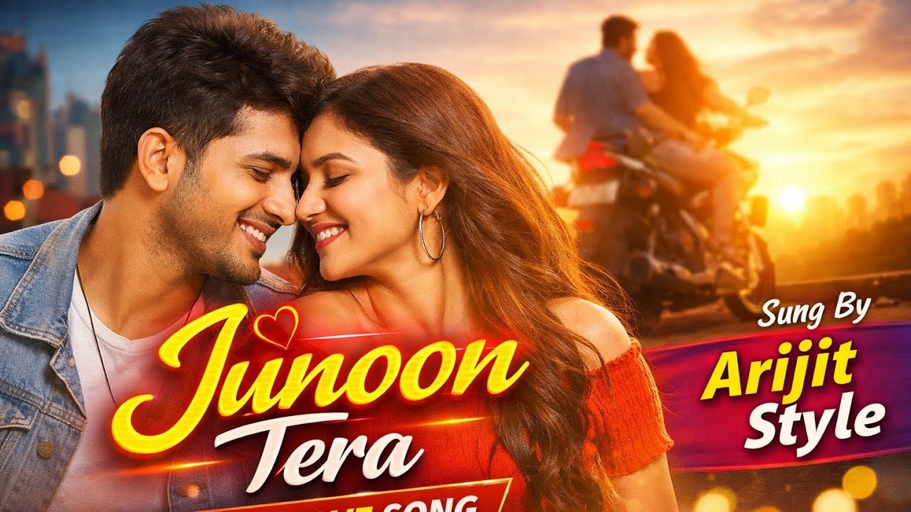 Junoon Tera ❤️ | Hindi Love Song | Romantic Upbeat Song | Official Music Video