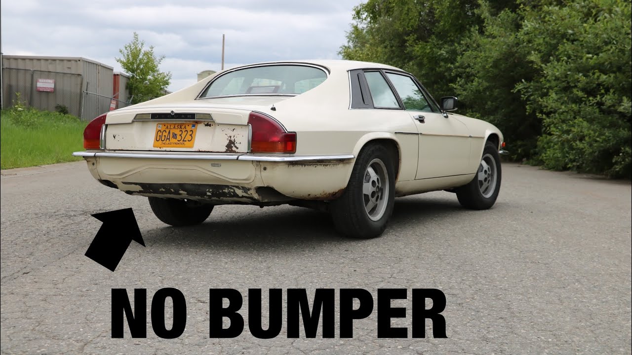 Jaguar XJS Bumper Delete (XJS Update Part 3)
