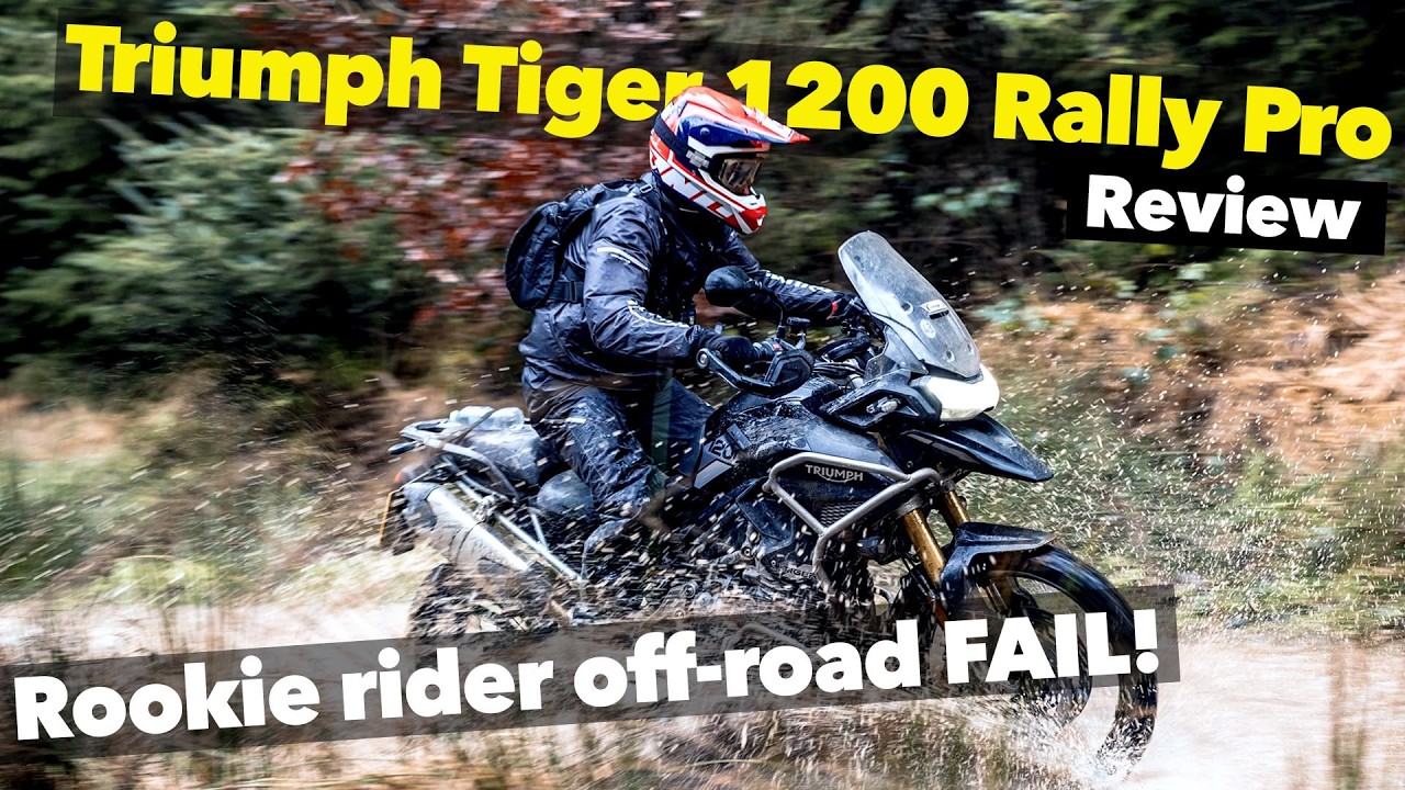 Triumph Tiger 1200 Rally Pro Off-Road Ride Review | Riding the Triumph Adventure Experience