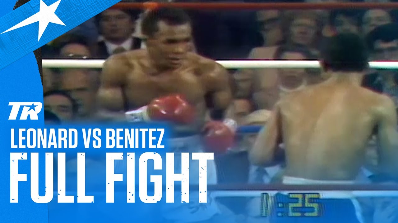Sugar Ray Leonard vs Wilfred Benitez | Full Fight & Classic Title Showdown