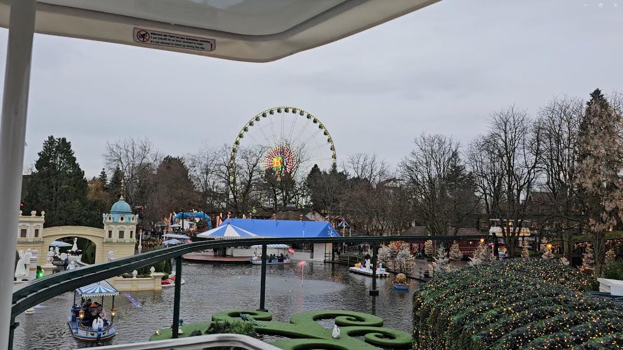 Monorail onride Europa Park Winterzauber 2024