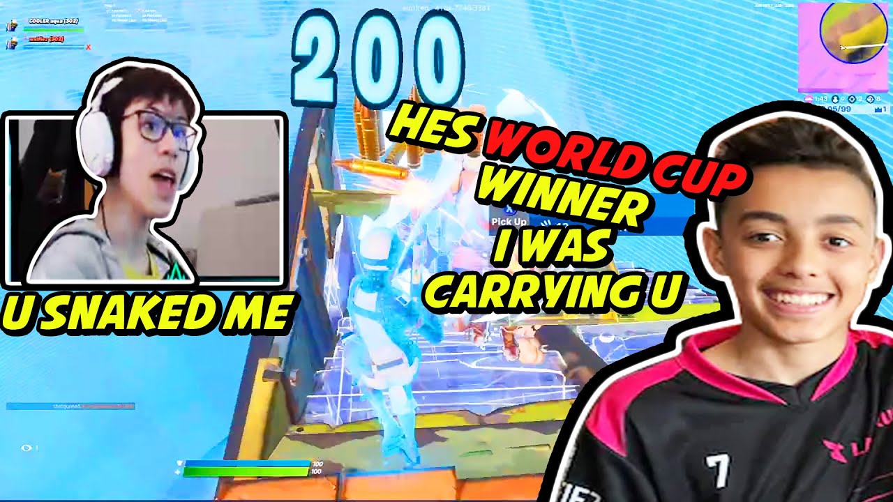 Letshe Challenges Wolfiez To a Wager After He Snaked Him For The World Cup Winner COOLER Aqua