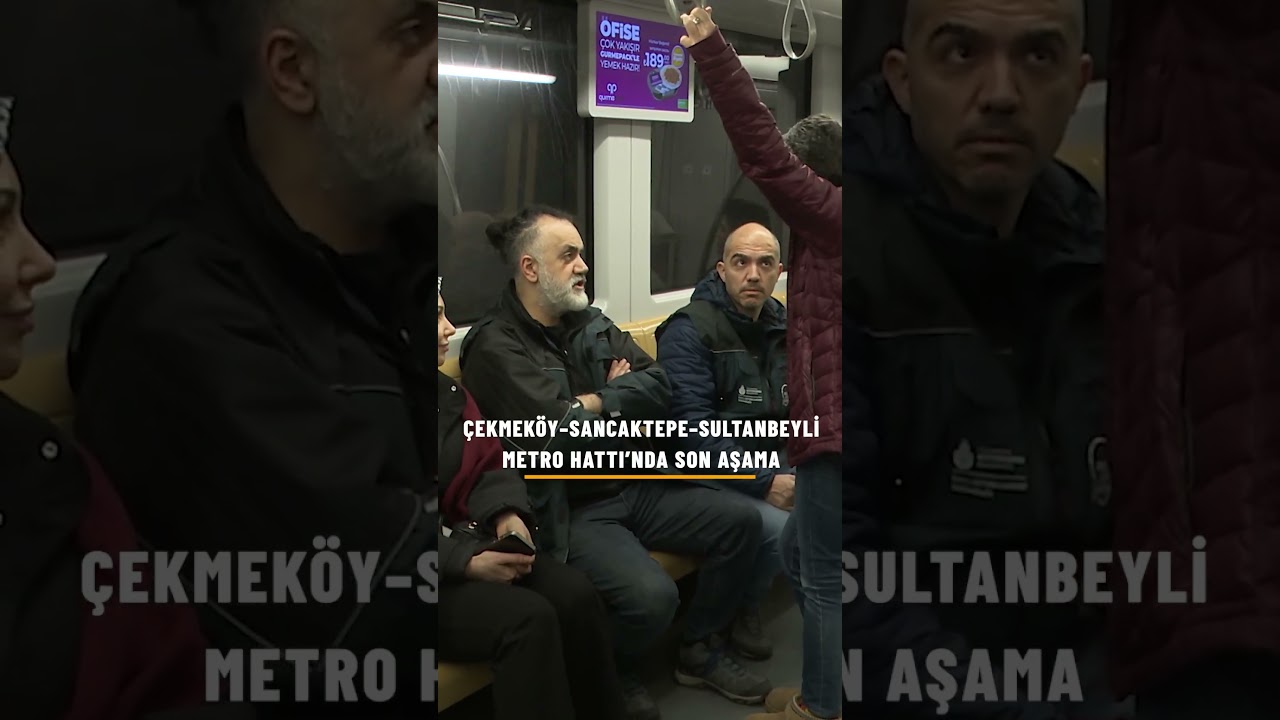 📌&Ccedil;ekmek&ouml;y- Sancaktepe - Sultanbeyli Metro Hattı&rsquo;nın ikinci etabını tamamlıyoruz.