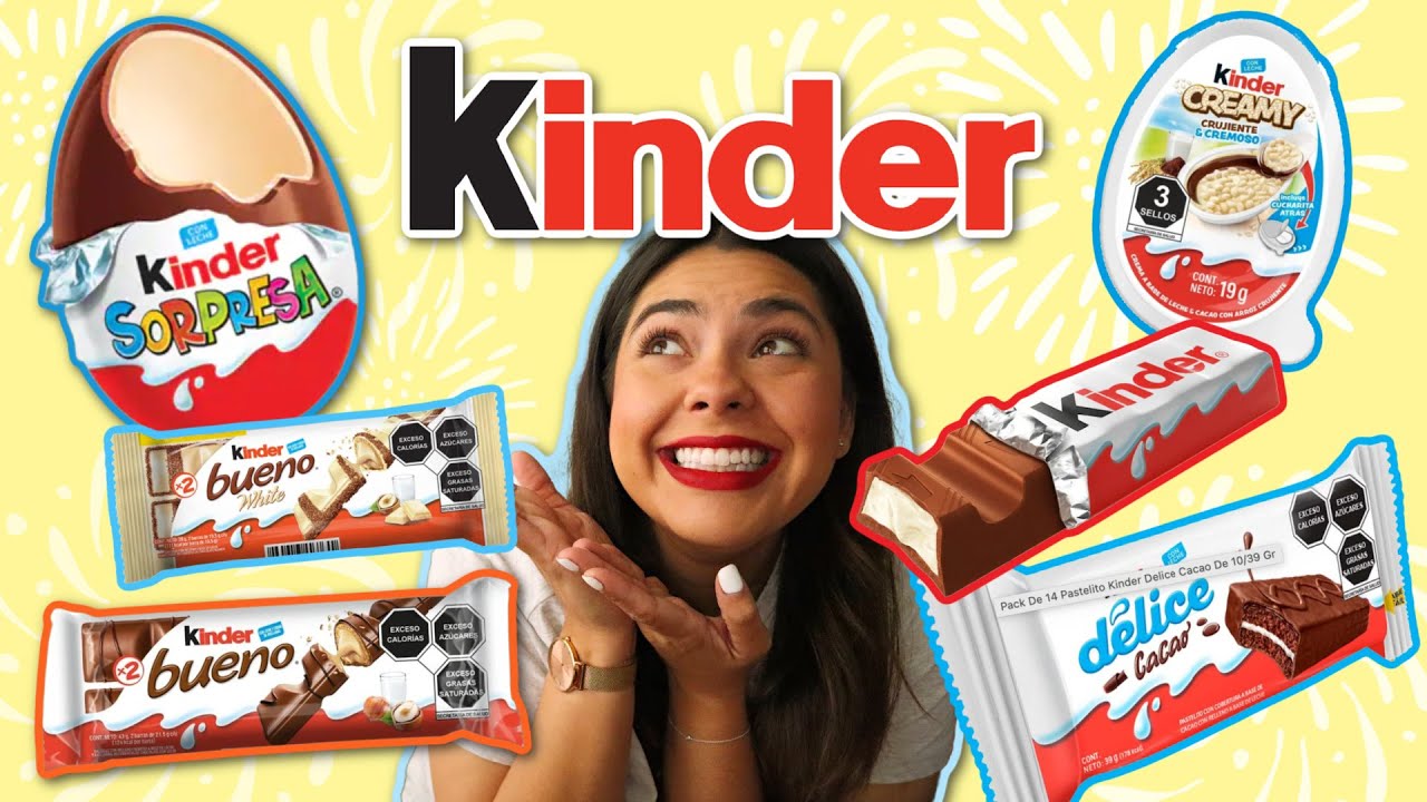 TODOS los productos KINDER | RebeO