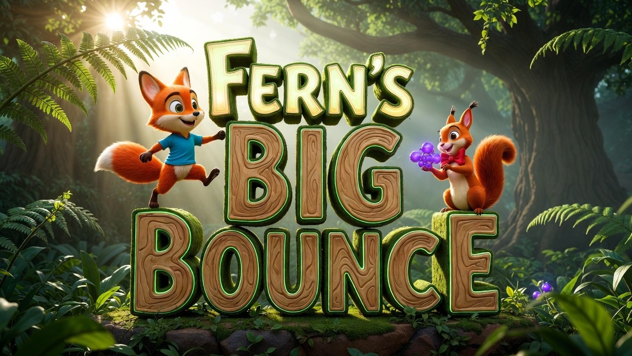Fern the Fox and the Giant Bouncing Berry - A Fun Picture Book Story for Kids