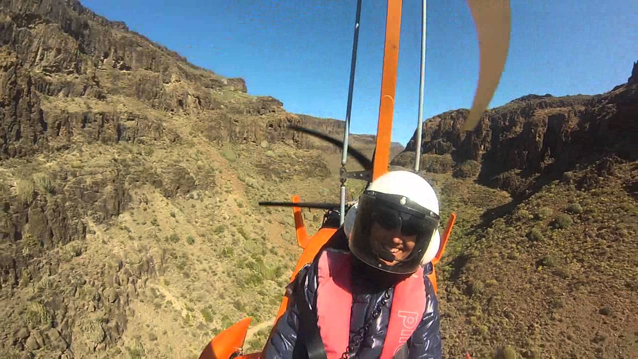 Vuelo por el centro de Gran Canaria en autogiro