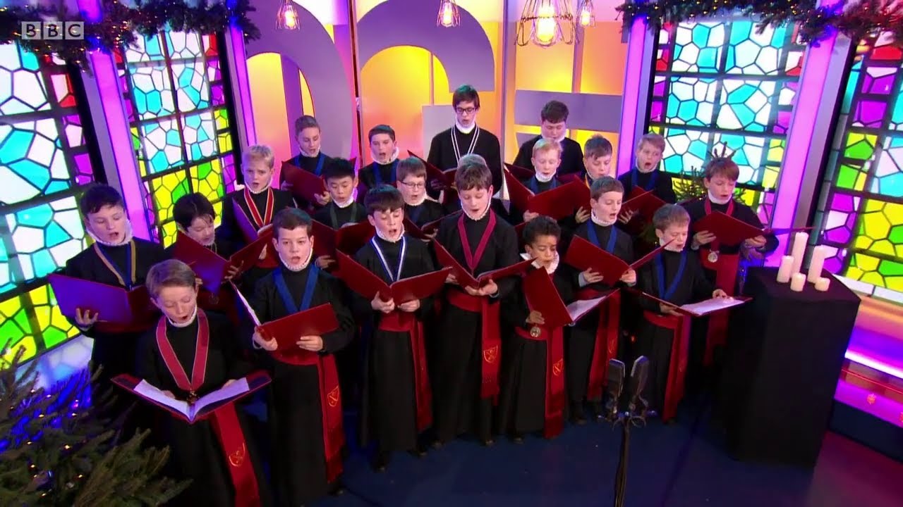 The Choristers of St Paul's Cathedral @ BBC - The One Show, 21.12.2018