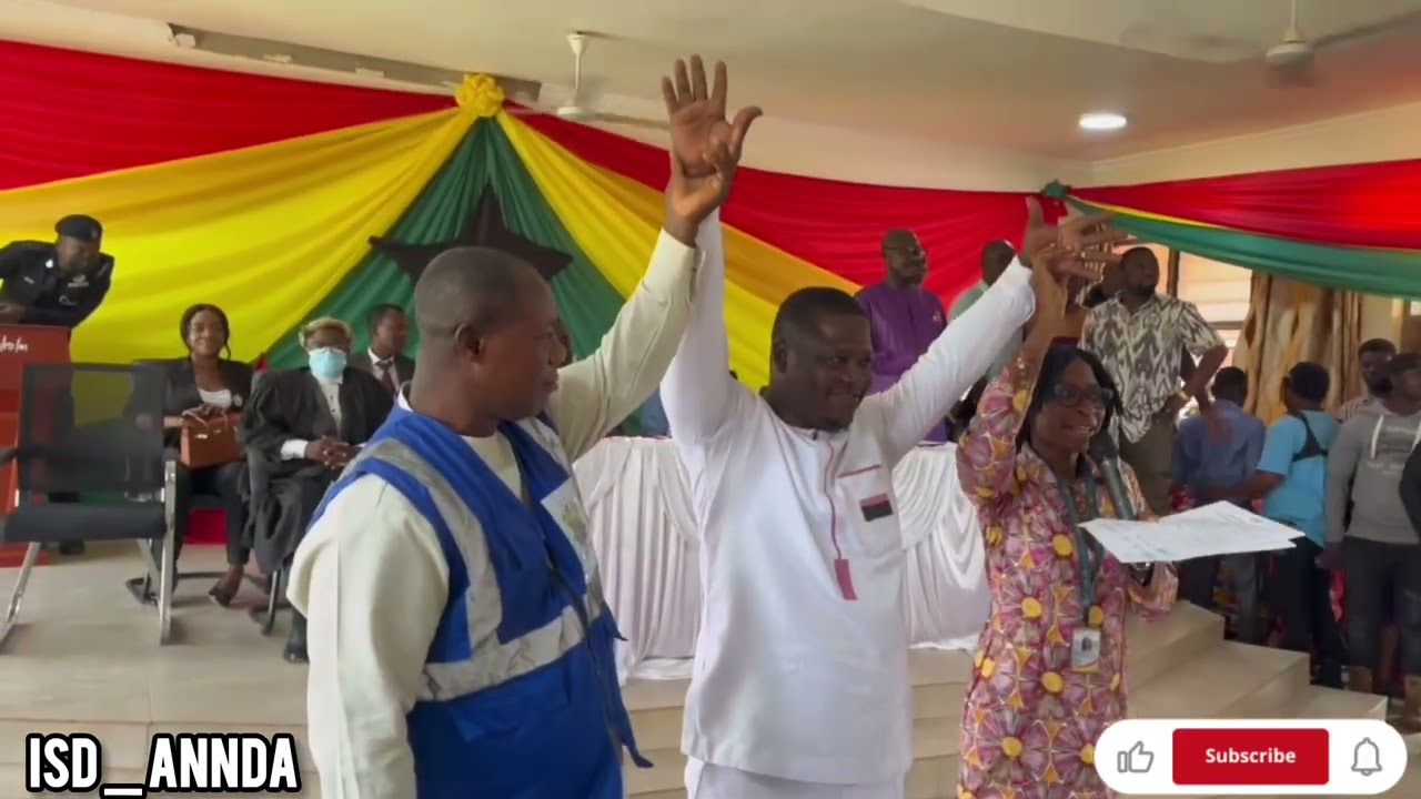 Hon. MBA Zechariah; 96% confirmed as DCE for ANNDA; Let's be united for development