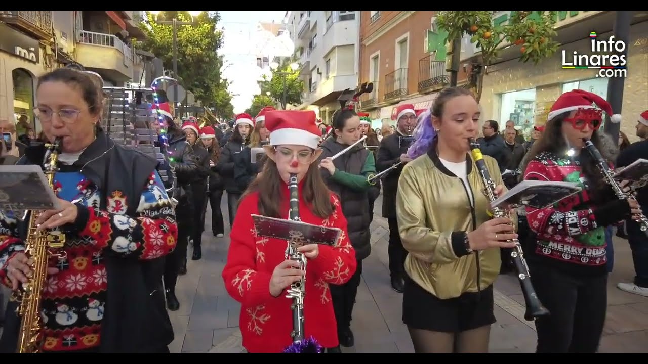Info Linares - Pasacalles Navideño Banda de Cabecera Expiración - Diciembre 2025