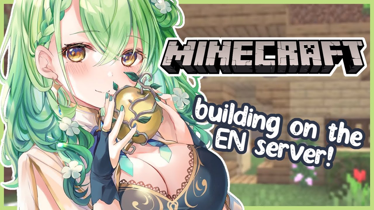【MINECRAFT】 building my kirin house 🌿 #holoCouncil