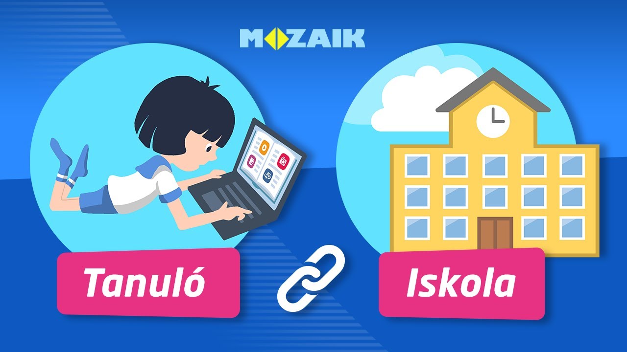 mozaWeb interakt&iacute;v otthoni tanul&aacute;s - iskola hozz&aacute;rendel&eacute;se DI&Aacute;K felhaszn&aacute;l&oacute;i fi&oacute;khoz