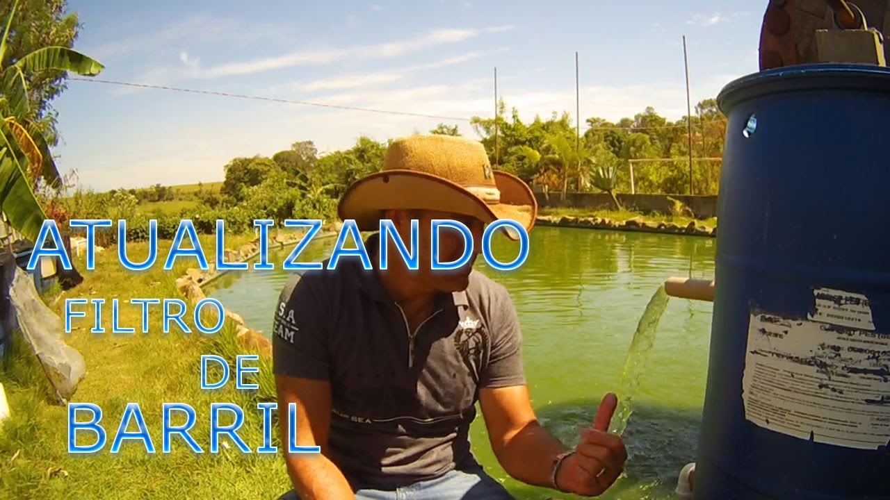 ATUALIZANDO FILTRO DE BARRIL 200 LITROS