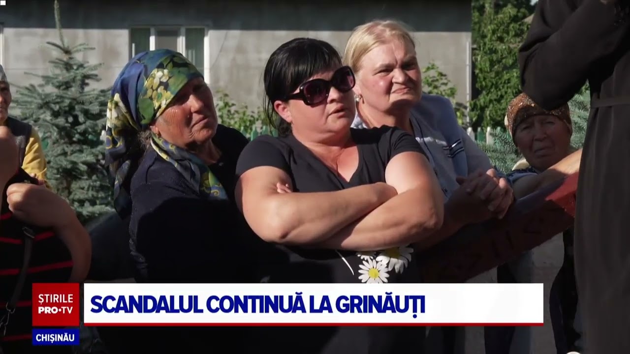 Situația din Grinăuți scapă de sub control, după ce biserica a trecut la Mitropolia Basarabiei