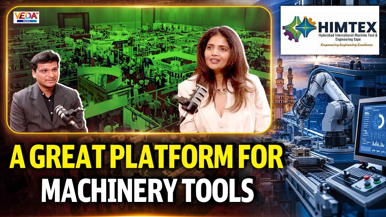 A Great Platform for Machinery Tools | HIMTEX 2026 | Veda TV News
