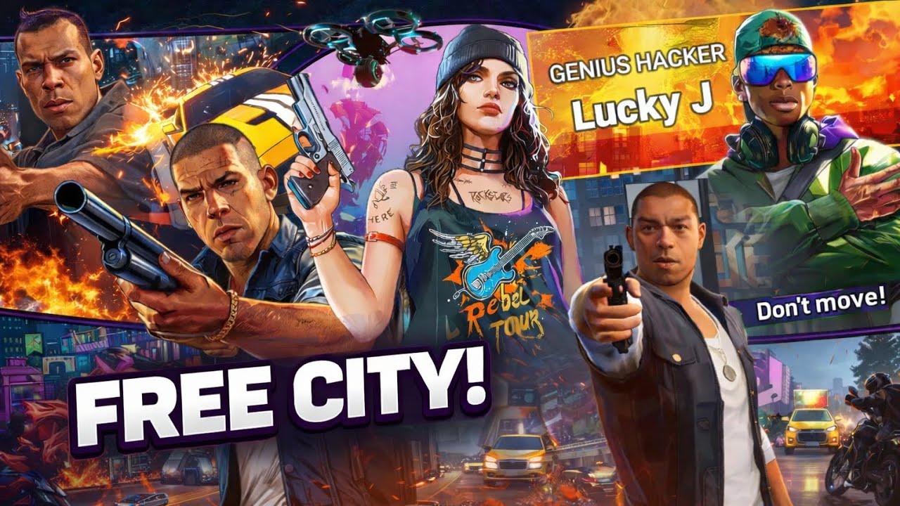 Garena Free City Chapter 4: Genius Hacker | নতুন মিশন, নতুন কাহিনী! 🔥