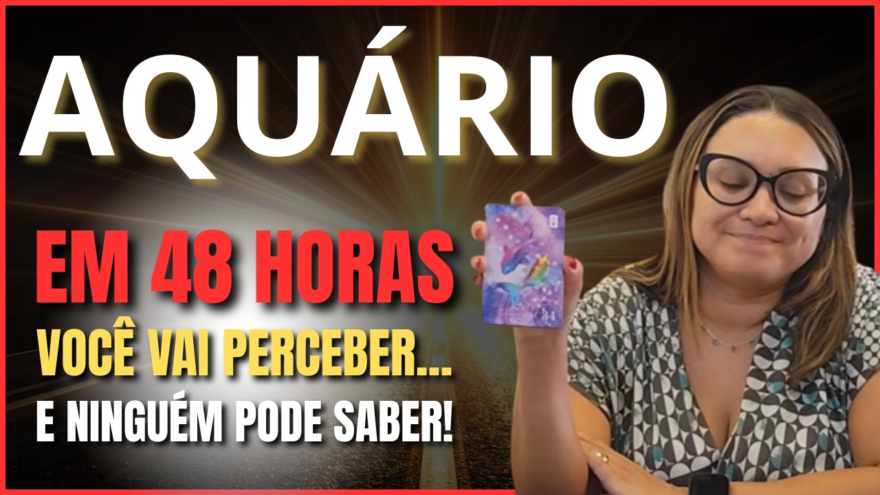AQUÁRIO 30 DIAS DE VIRADA… CURA, PROSPERIDADE E UMA NOTÍCIA GRANDE! O CORTE DO MAL JÁ COMEÇOU!