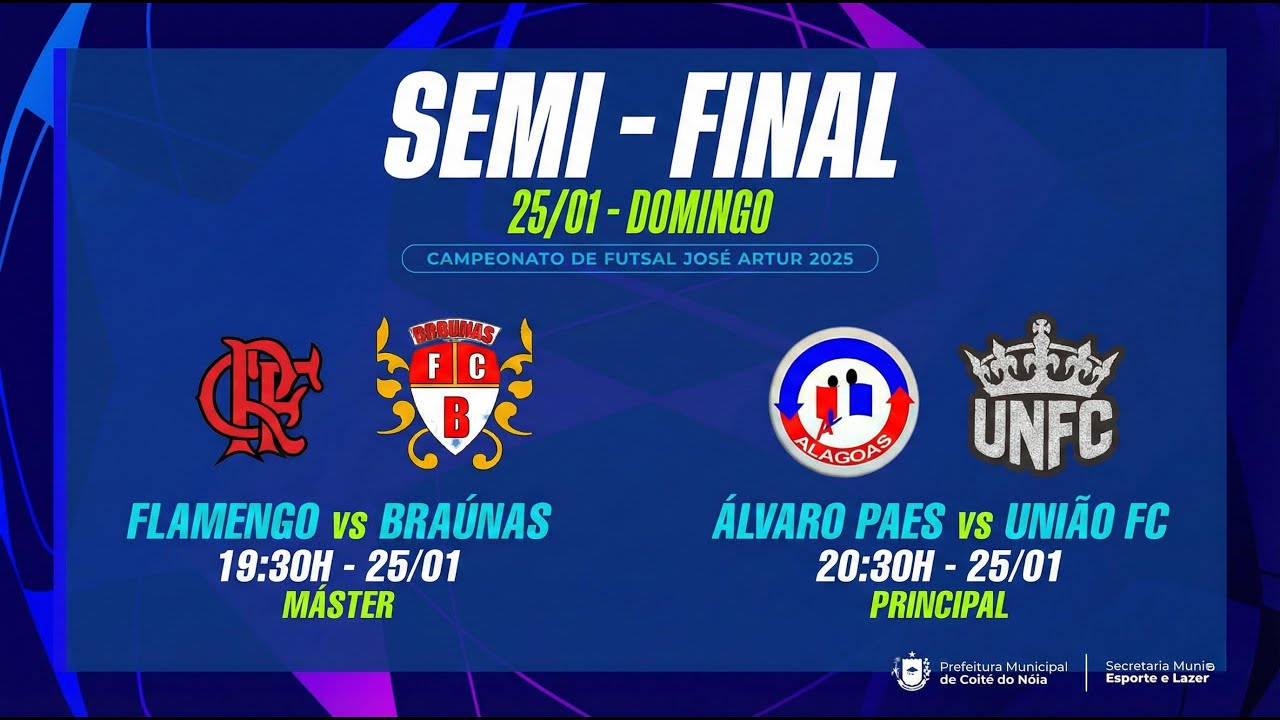 CAMPEONATO JOS&Eacute; ARTHUR  - QUARTAS DE FINAL - 25/01/2026