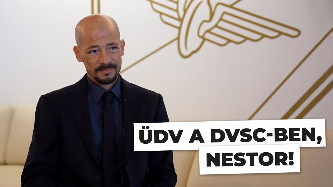 Nestor El Maestro első interjúja, a DVSC vezetőedzőjeként🎙