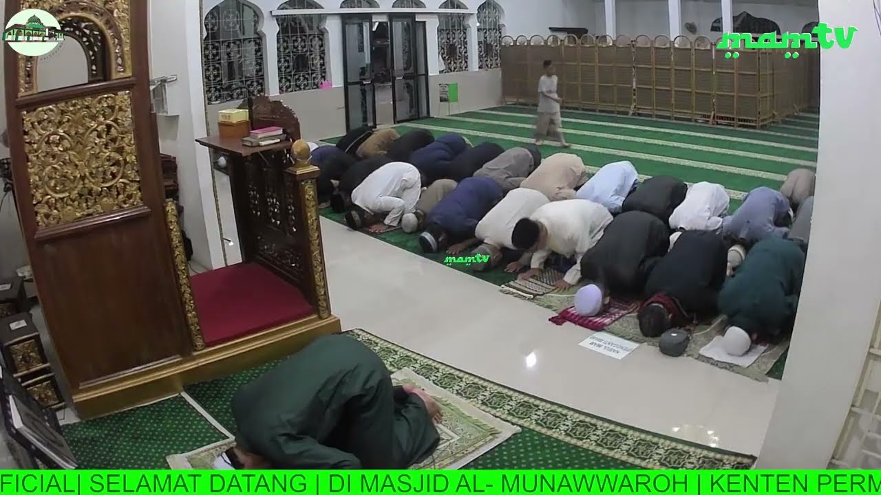 🔴LIVE |  SHOLAT MAGHRIB | MASJID AL-MUNAWWAROH KENTEN PERMAI PALEMBANG