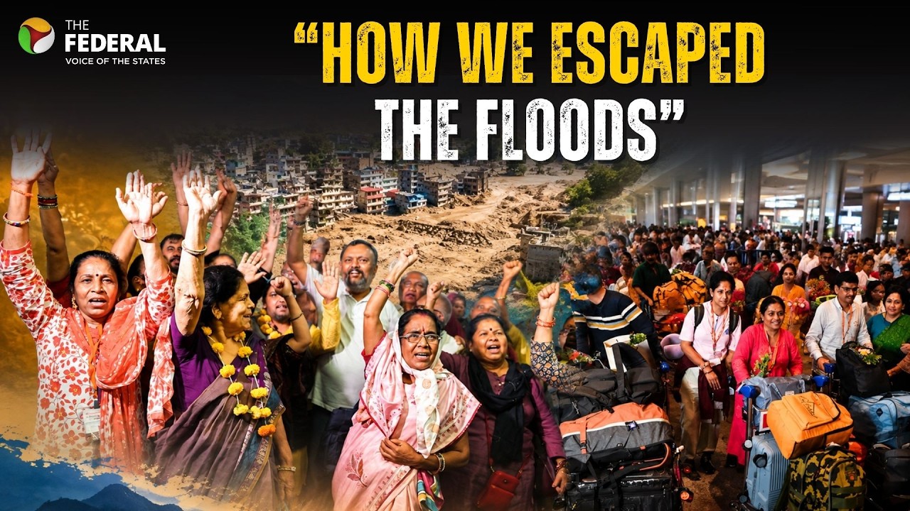 Nepal floods: Indian pilgrims return home after miraculous escape