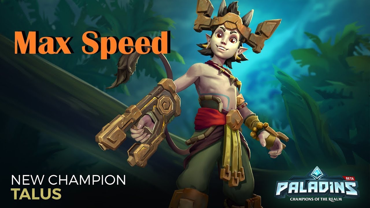 Paladins: Max Speed Talus